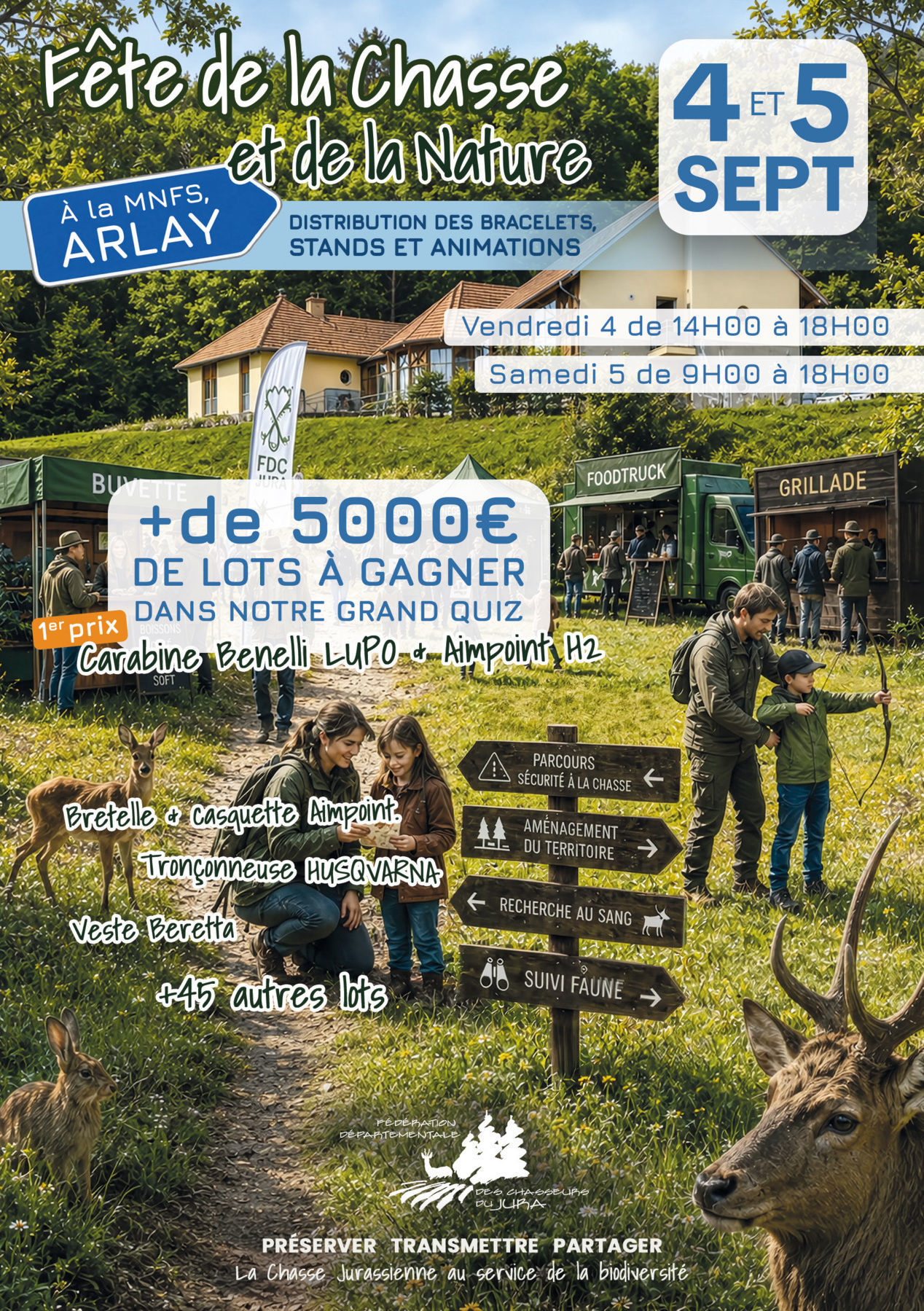 Fête de la Chasse & de la Nature les 4 et 5 septembre
