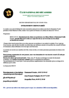 Le CNB 39 organise un field d'entraînement de chiens d'arrêt